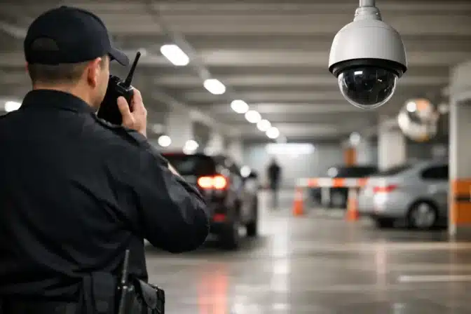Seguridad en estacionamientos comerciales eficaz