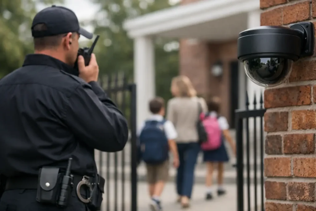 Seguridad para colegios privados sin fisuras