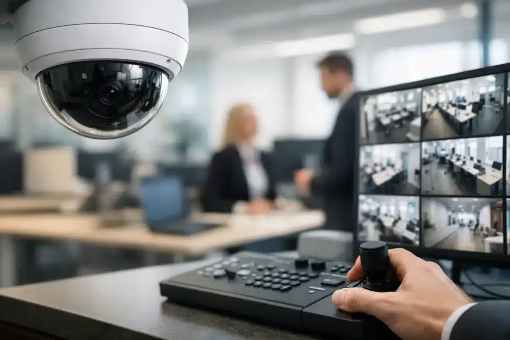 Vigilancia para oficinas con control real