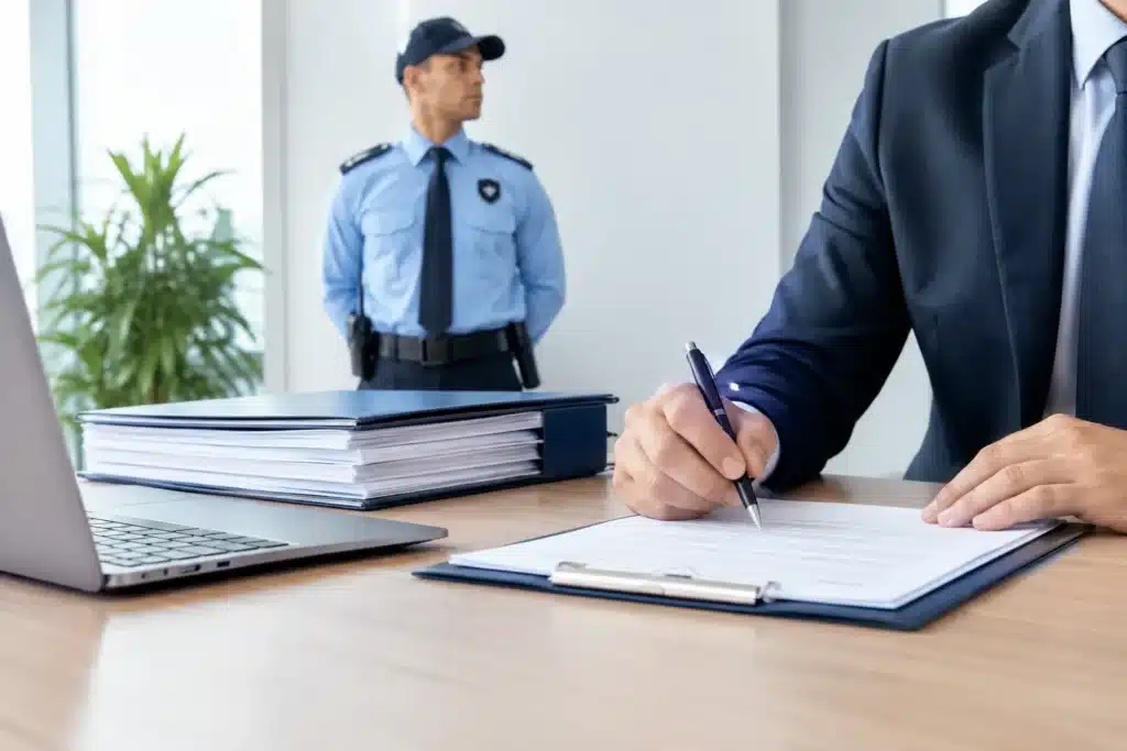 Documentos para contratar vigilancia formal
